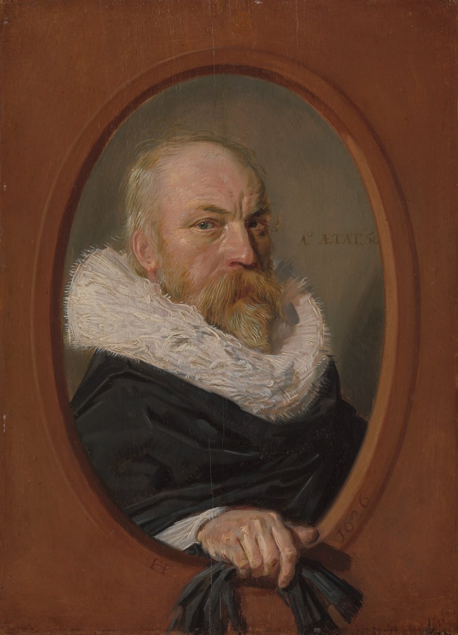 Petrus Scriverius 1576-1660, 1626 av Frans Hals