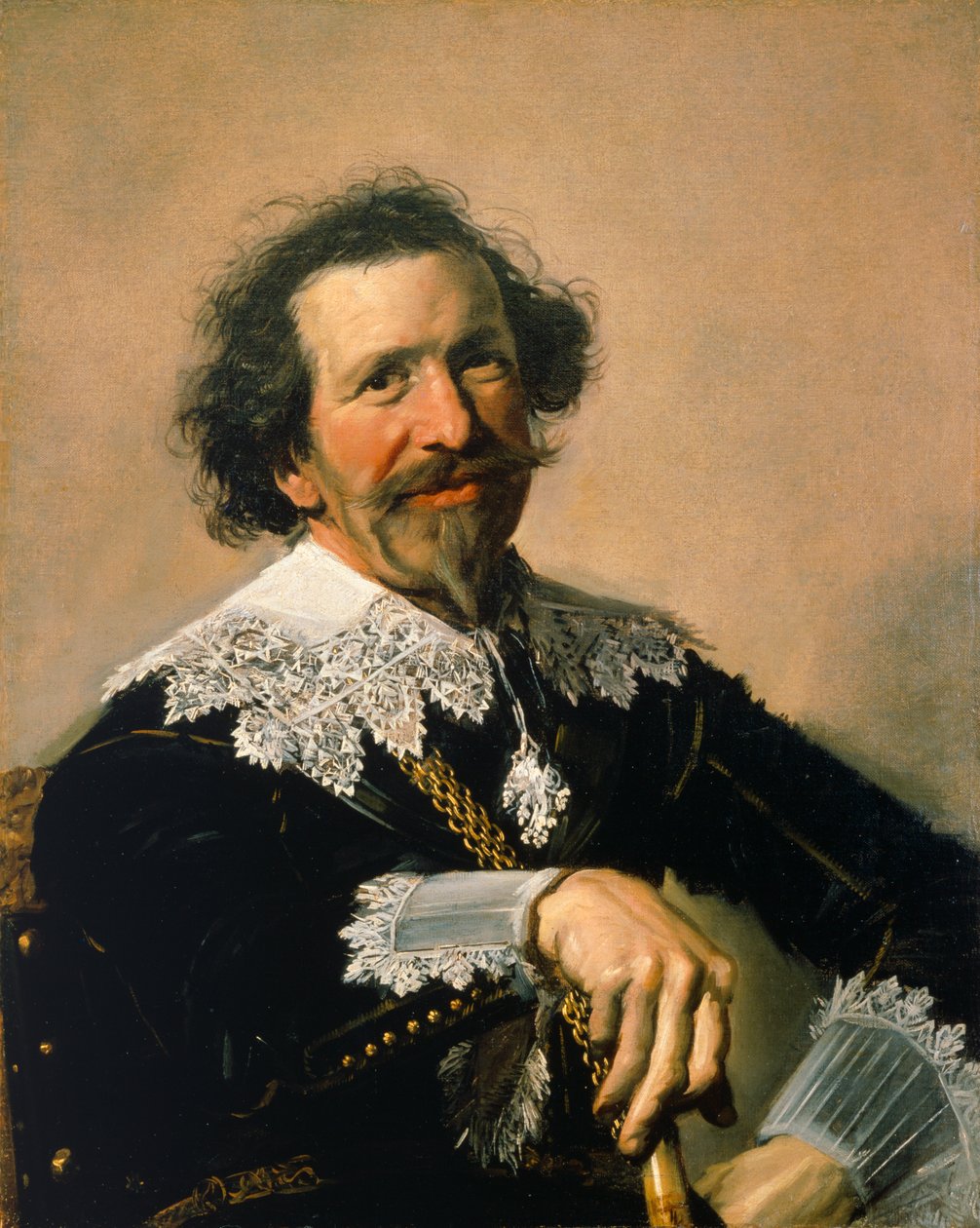 Pieter van den Broeke av Frans Hals