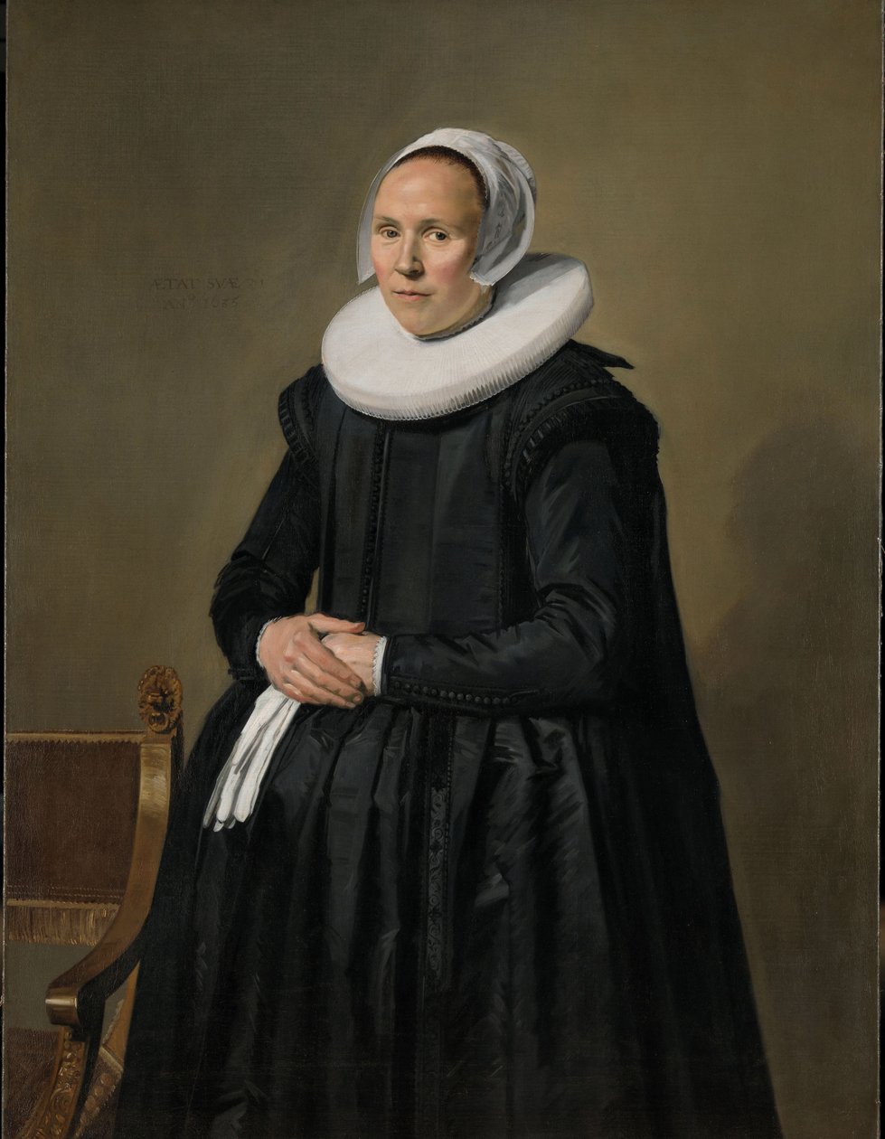 Portrett av Feyntje van Steenkiste, 1635 av Frans Hals