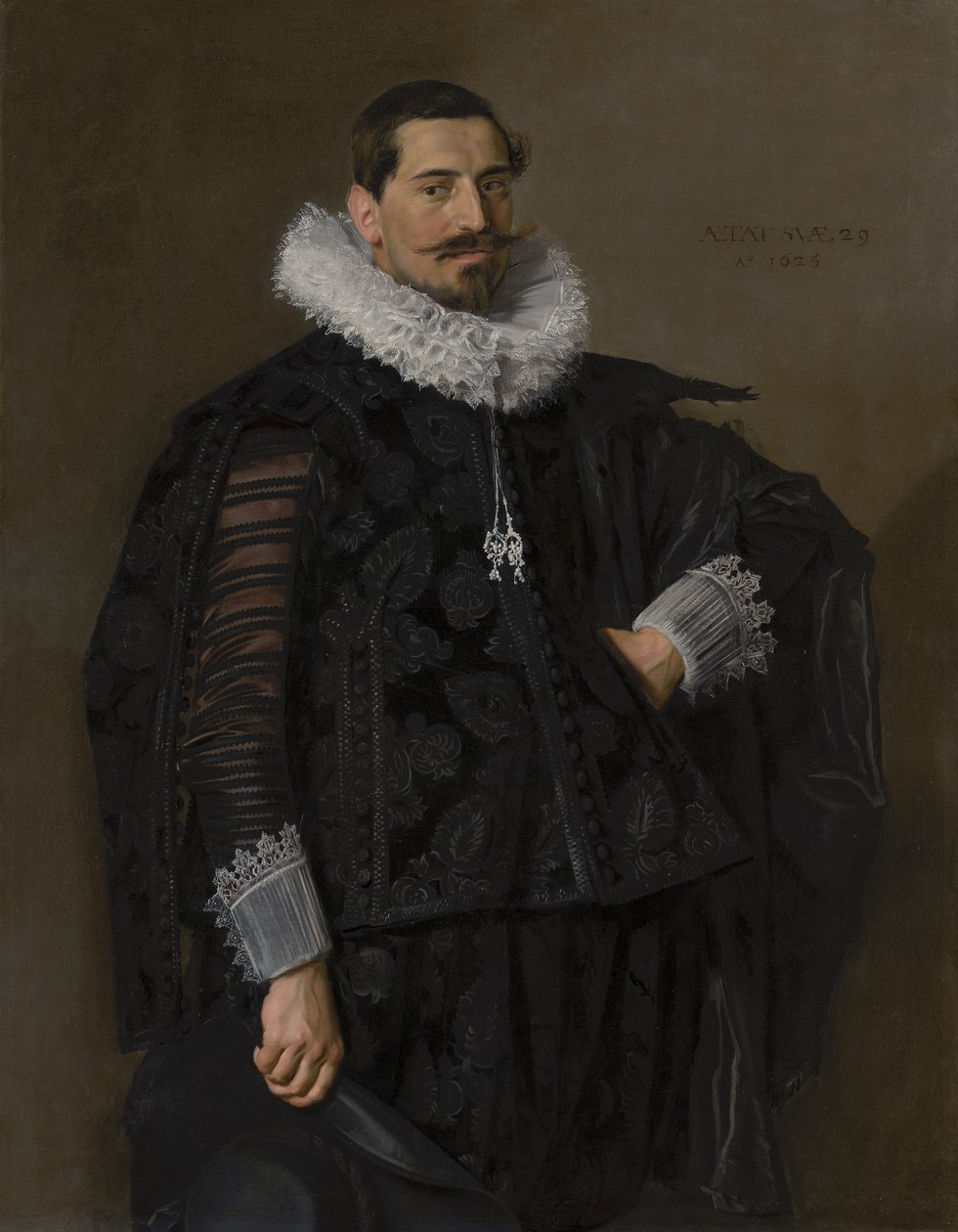 Portrett av Jacob Olycan, 1625 av Frans Hals