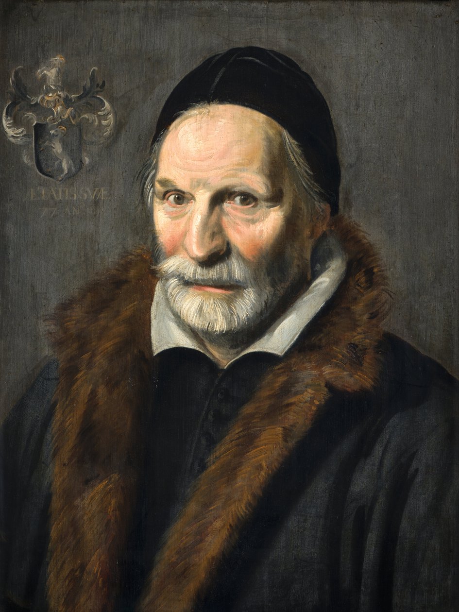 Portrett av Jacobus Hendricksz Zaffius av Frans Hals