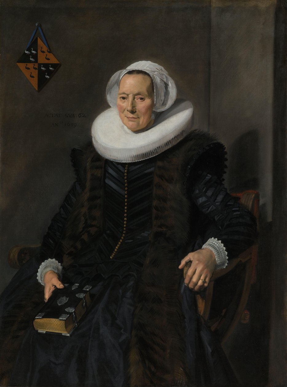 Portrett av Maritge Claesdr Vooght Portrett av Maritge Claesdr Vooght (1577-1644) av Frans Hals