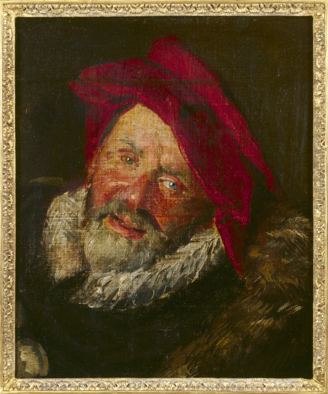 Portrett av en bøffel av Frans Hals