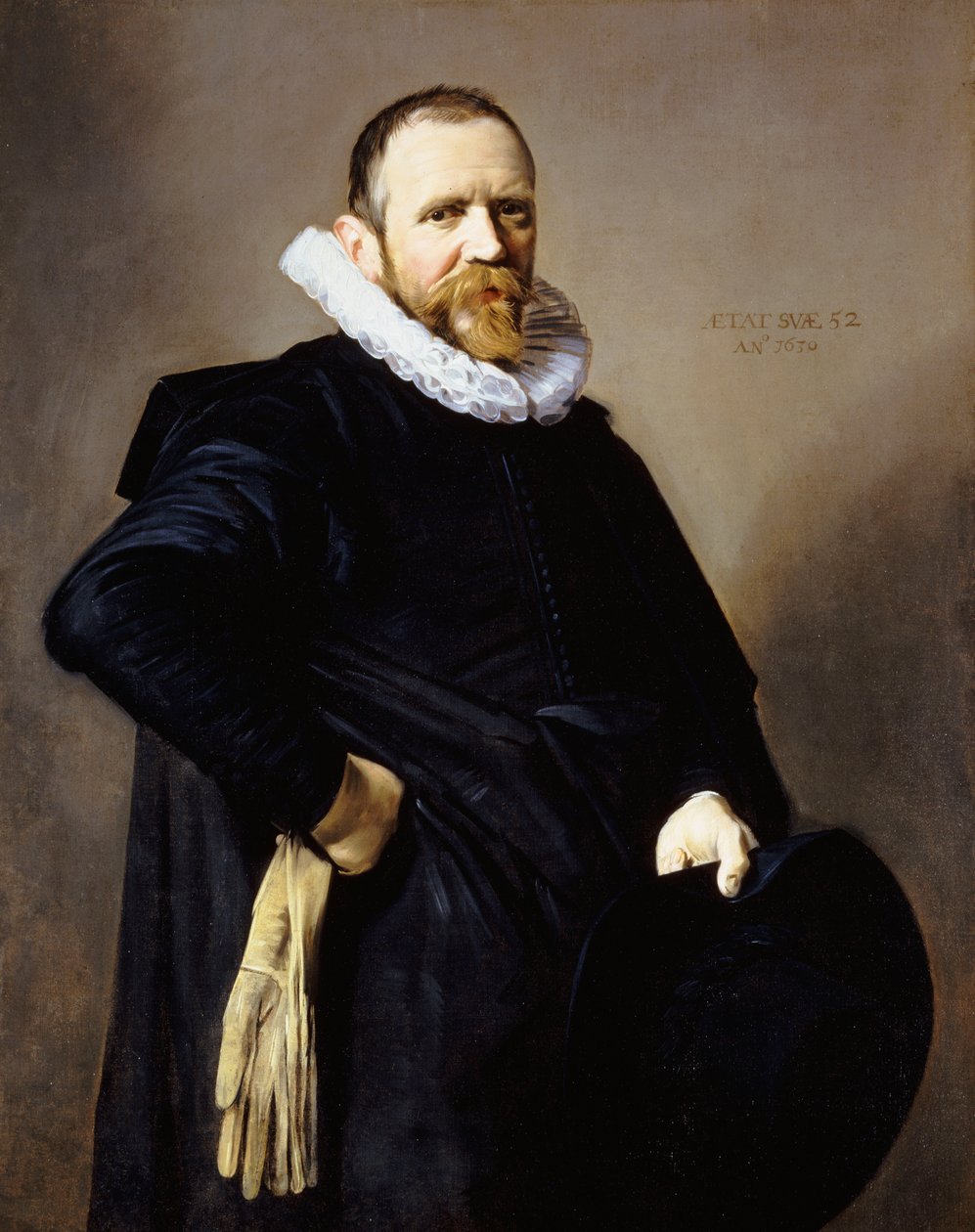 Portrett av en gentleman av Frans Hals