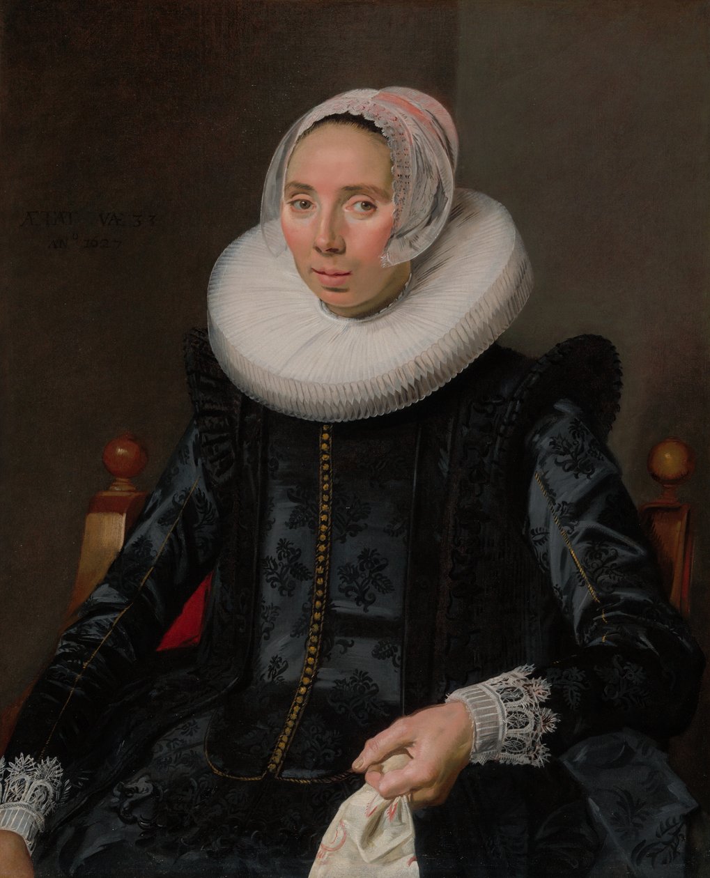 Portrett av en dame av Frans Hals