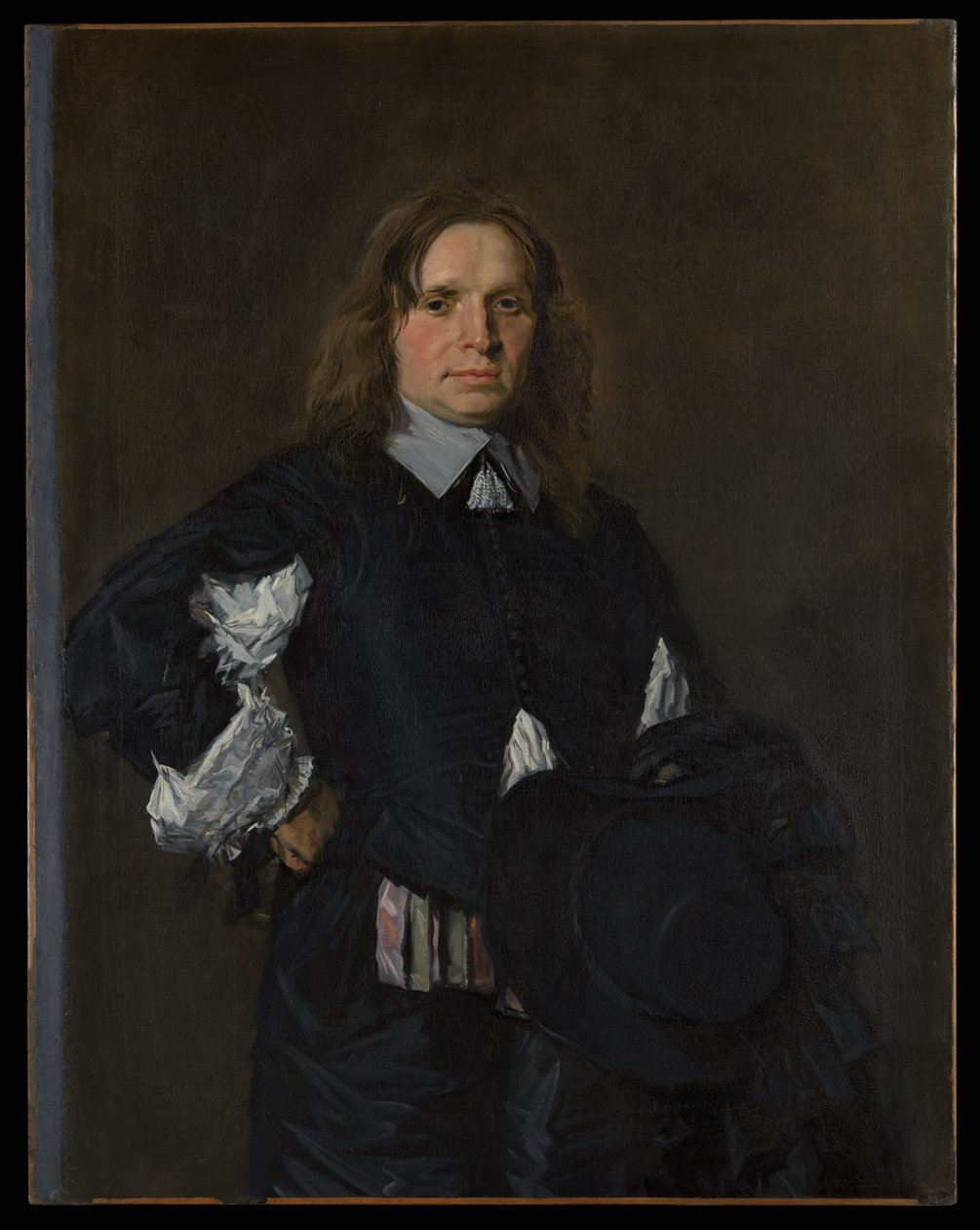 Portrett av en mann av Frans Hals
