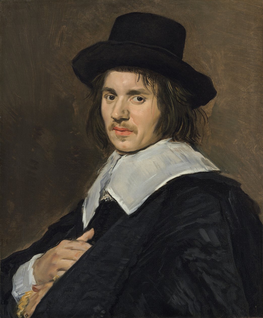 Portrett av en mann, 16481650. av Frans Hals