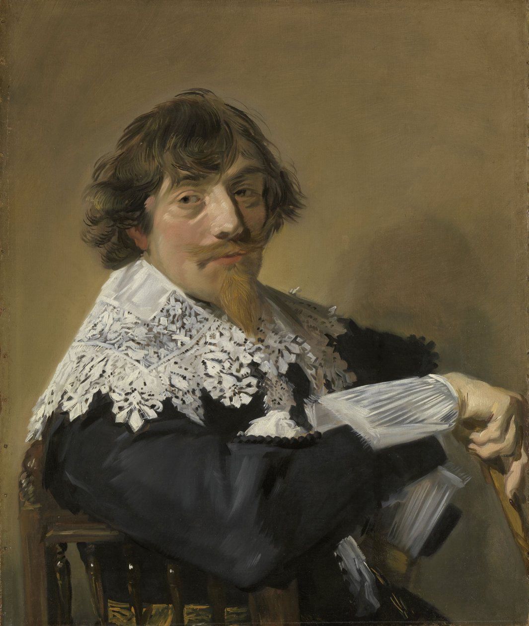 Portrett av en mann, ca. 1635 av Frans Hals