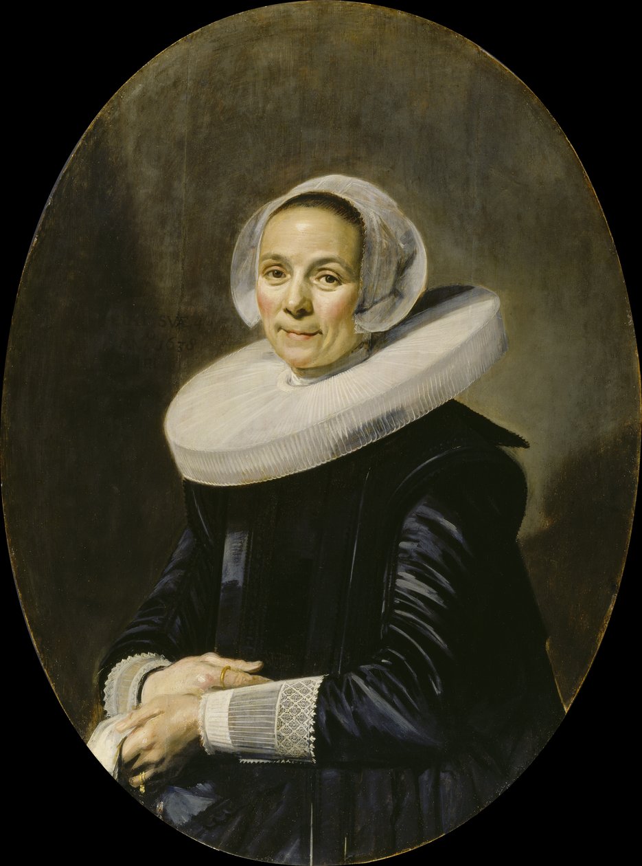 Portrett av en kvinne av Frans Hals