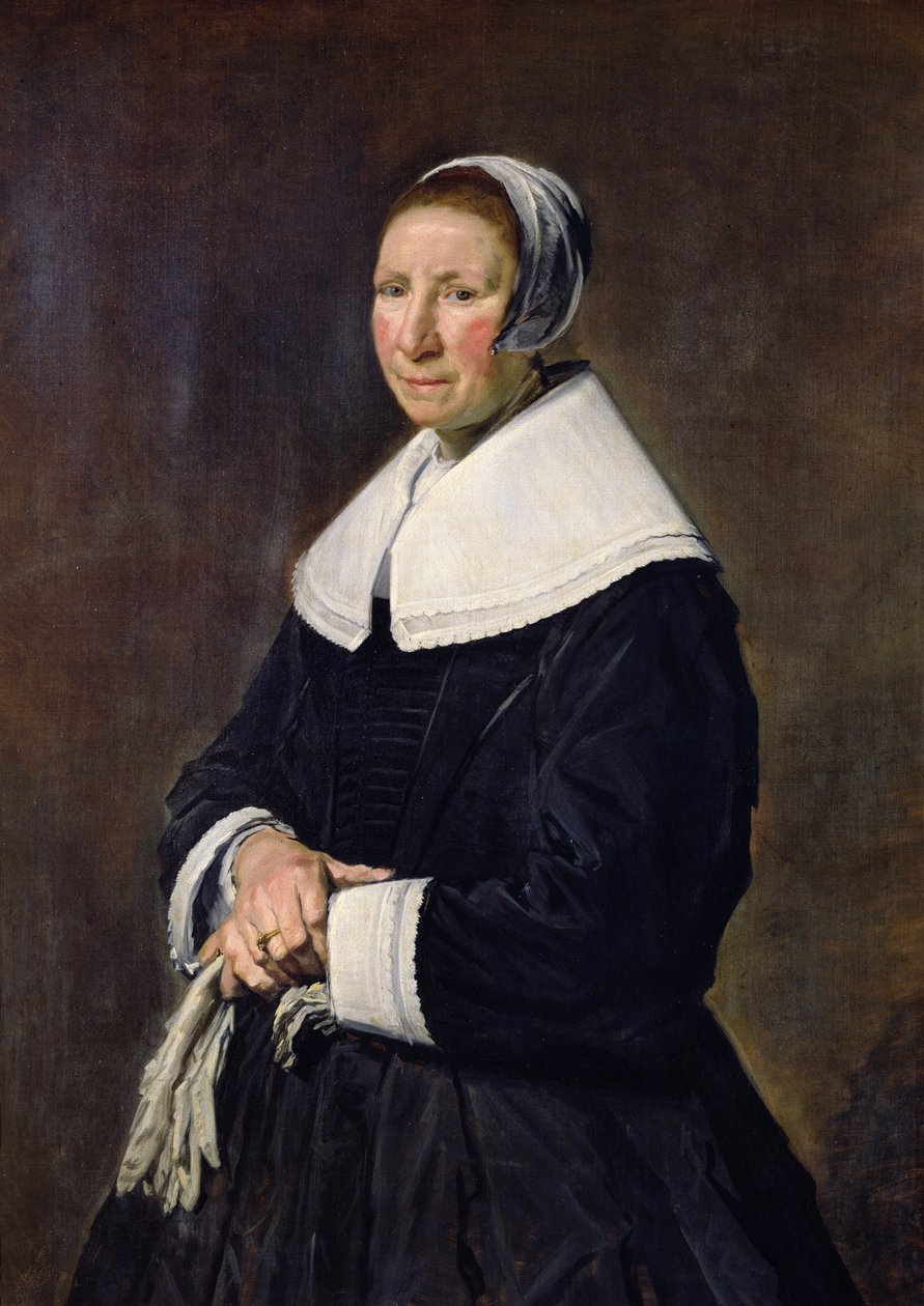 Portrett av en kvinne av Frans Hals