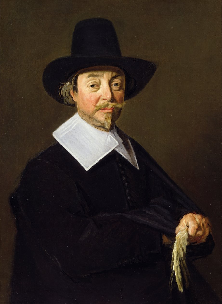 Portrett av en mann, ca. 1643-45 av Frans Hals