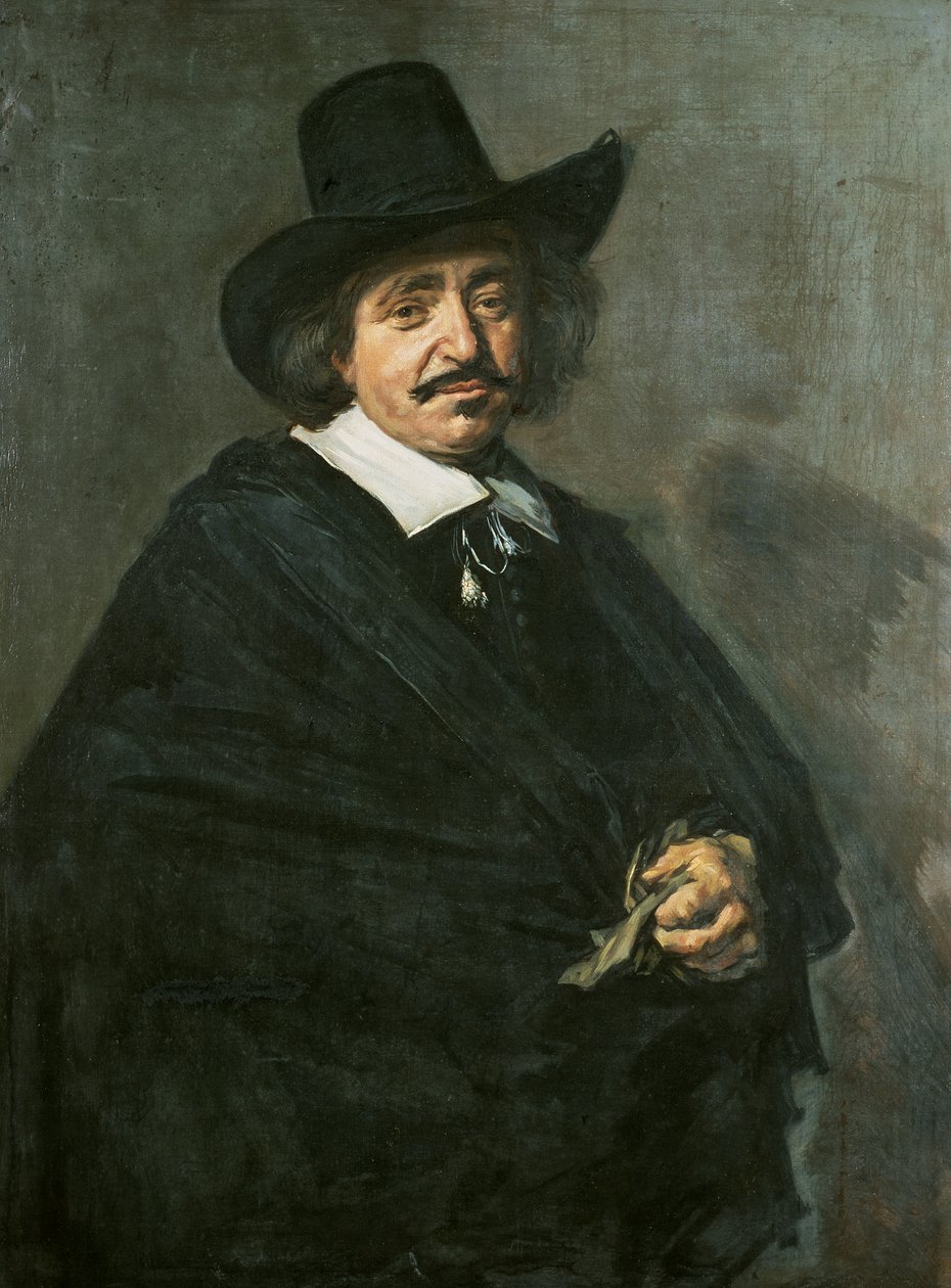 Portrett av en mann, ca. 1654-55 av Frans Hals