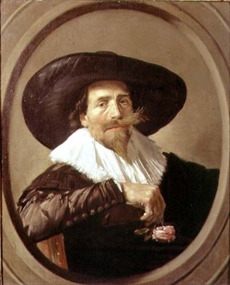 Portrett av en mann, muligens Pieter Tjark av Frans Hals