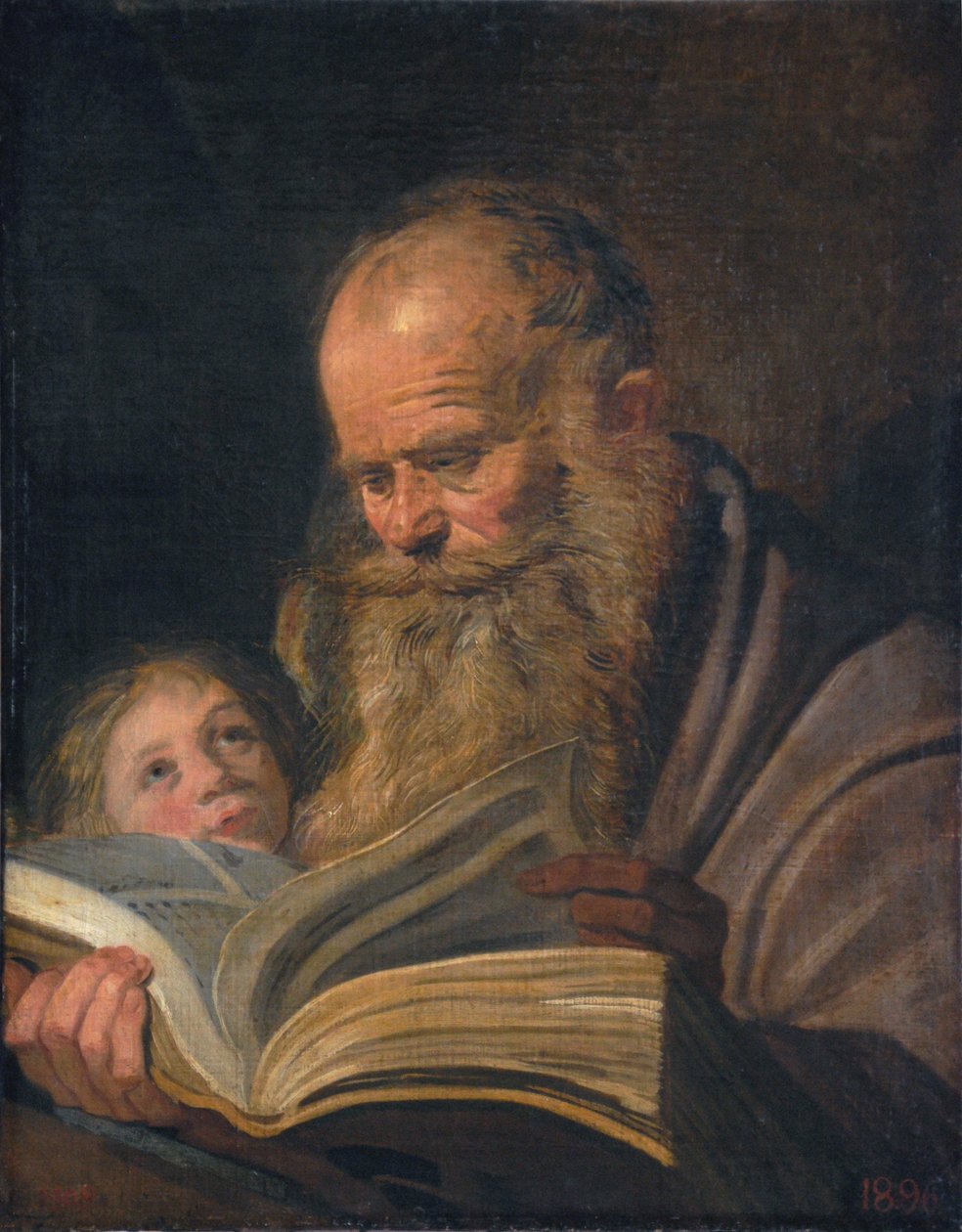 Saint Matthew, ca. 1625 (olje på lerret) av Frans Hals