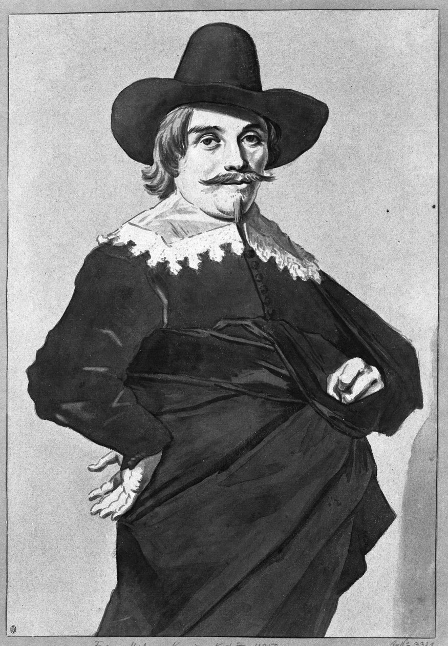 Stående mann av Frans Hals