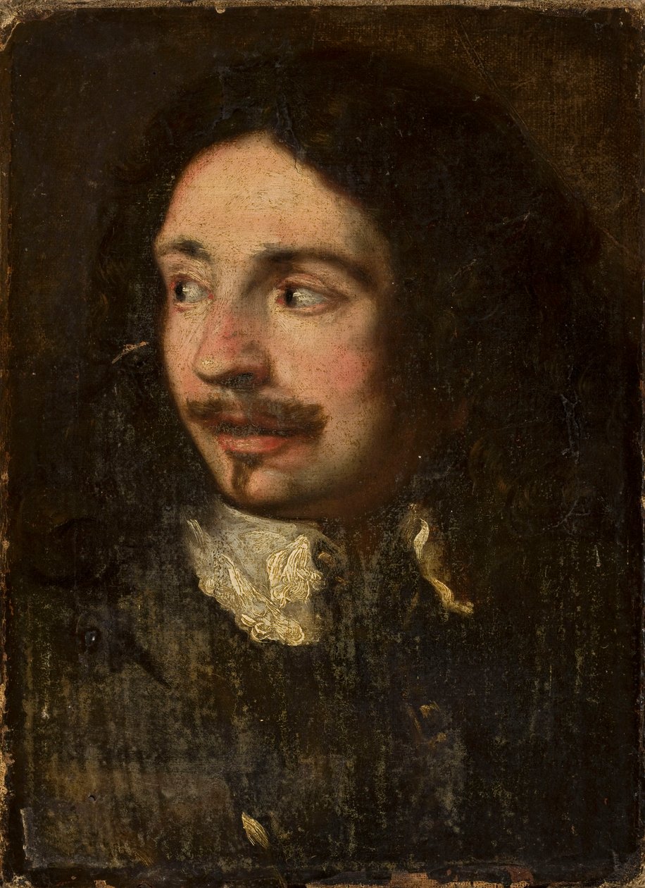 Studie av et mannsportrett av Frans Hals