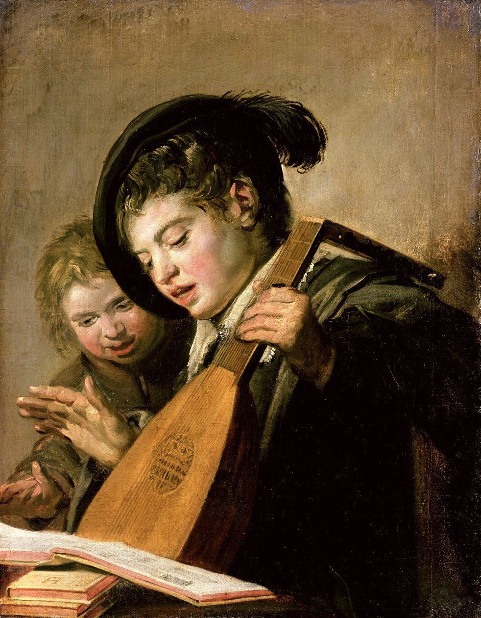 De syngende guttene av Frans Hals
