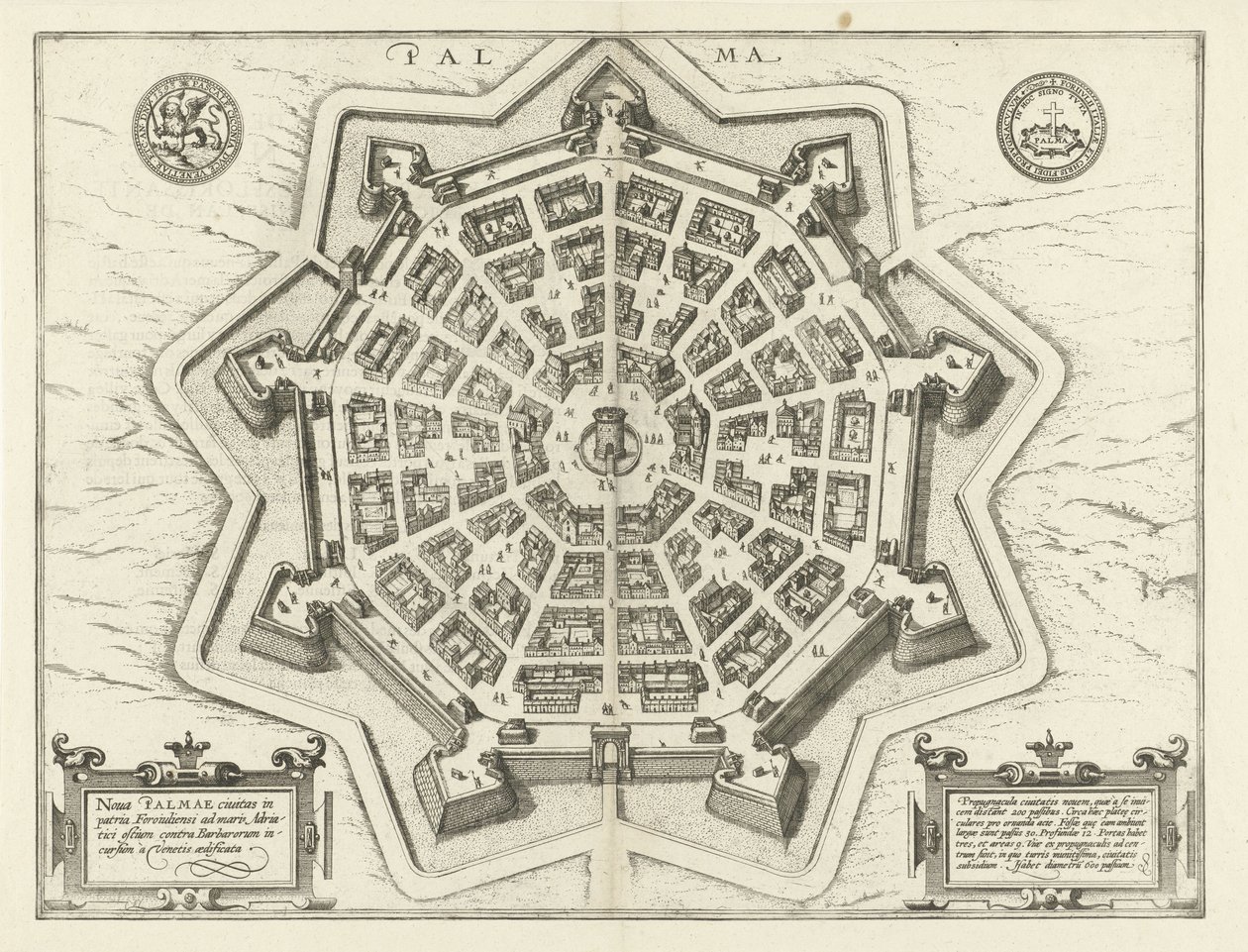 Plattegrond van Palmanova Palma (title on object)   1360020   no       norwegian Successfully Translated  Original: Breviarium Romanum, 1606. Translat: Breviarium Romanum, 1606. 1152484 no norwegian Successfully Translated Original: Le chêne au ravin Oak T av Frans Hogenberg