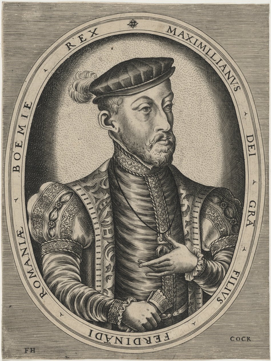 Maximilian II, romersk keiser av Frans Huys