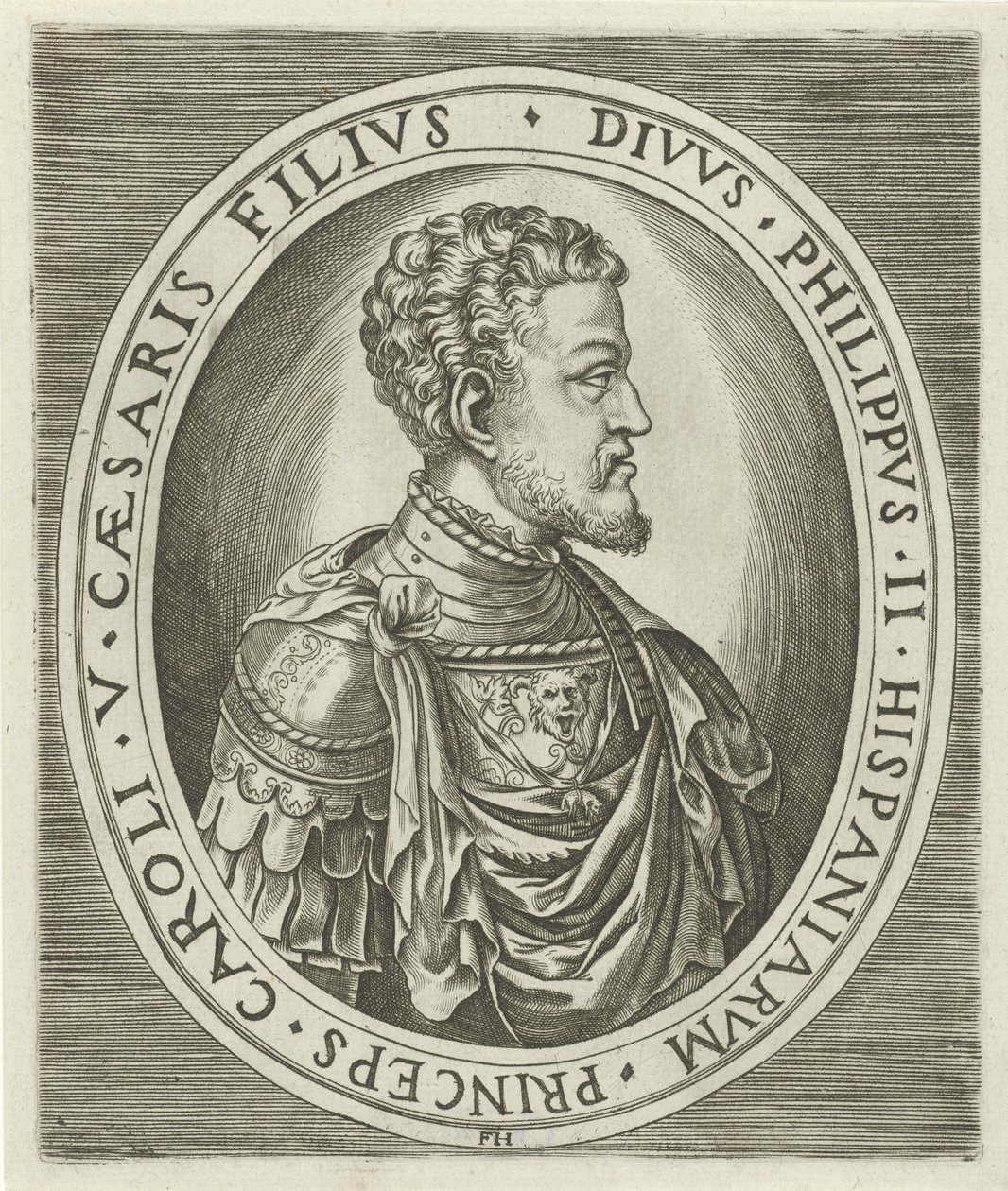 Portrett av kong Filip II, konge av Spania av Frans Huys