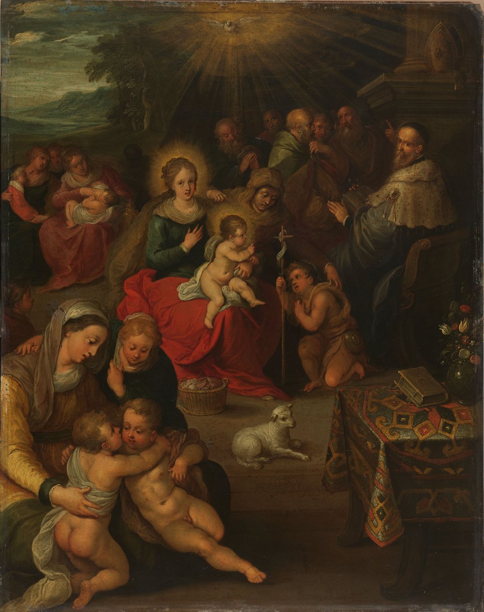 Det hellige slektskapet av Frans II Francken