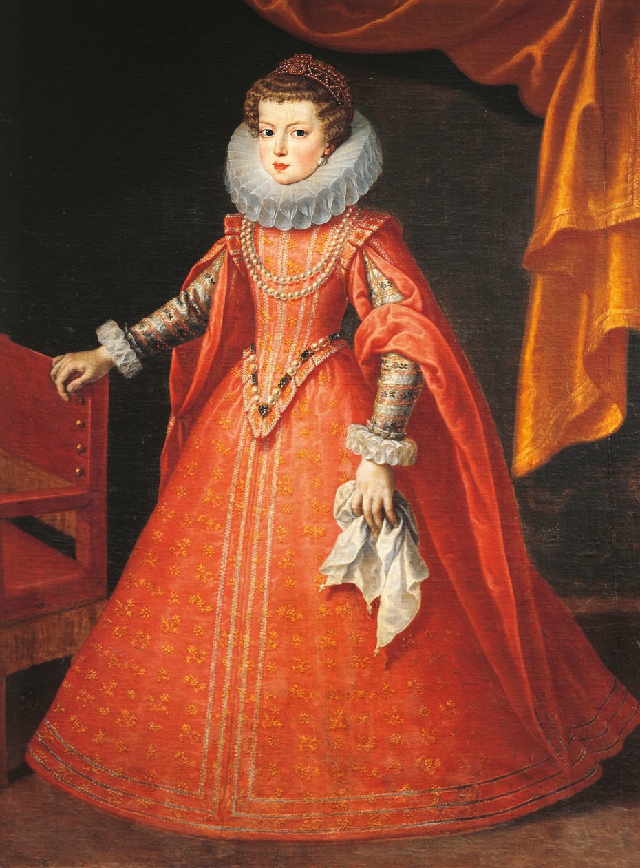 Portrett av Elizabeth av Frankrike (Versailles av Frans II Pourbus