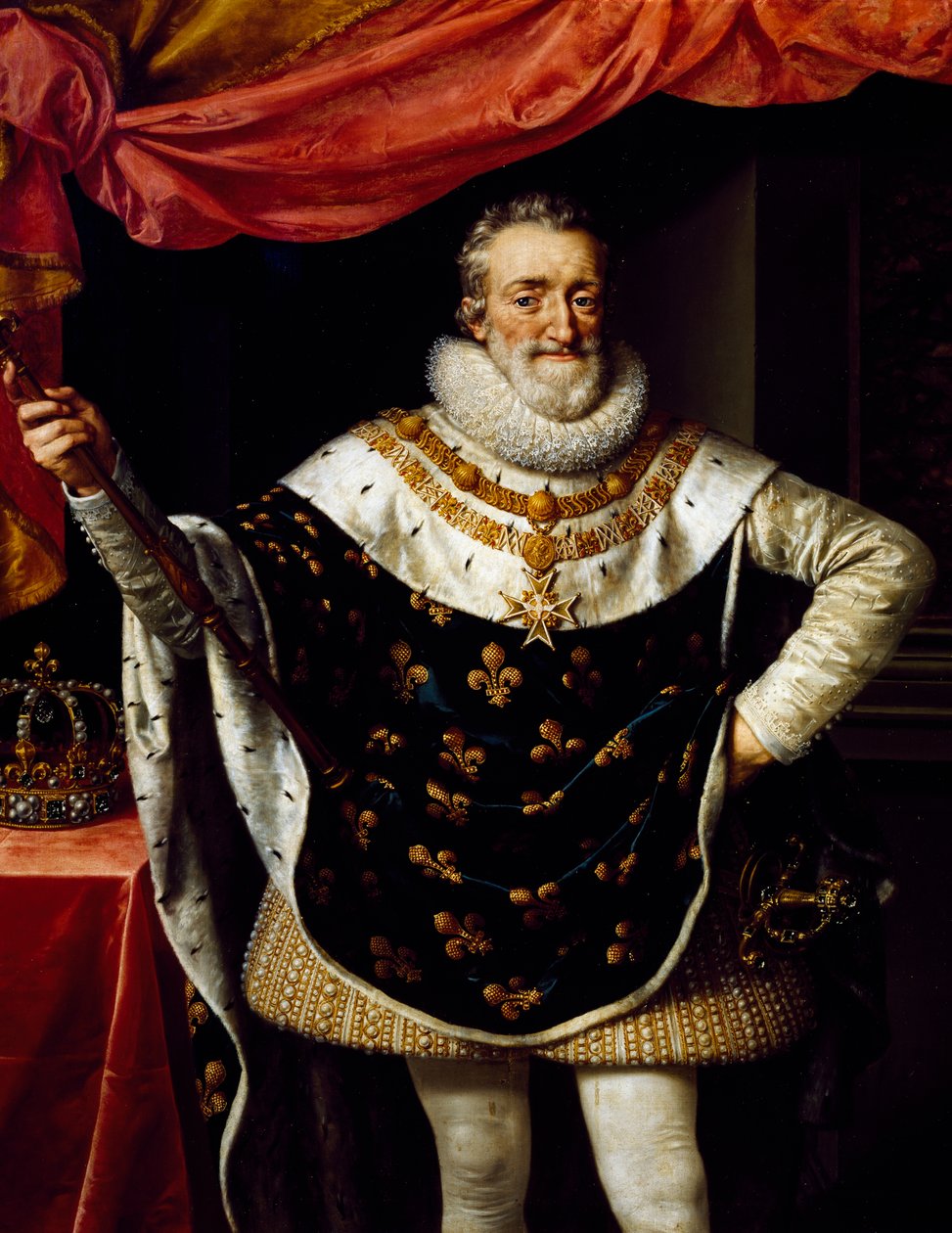 Portrett av Henry IV av Frankrike (Pau av Frans II Pourbus