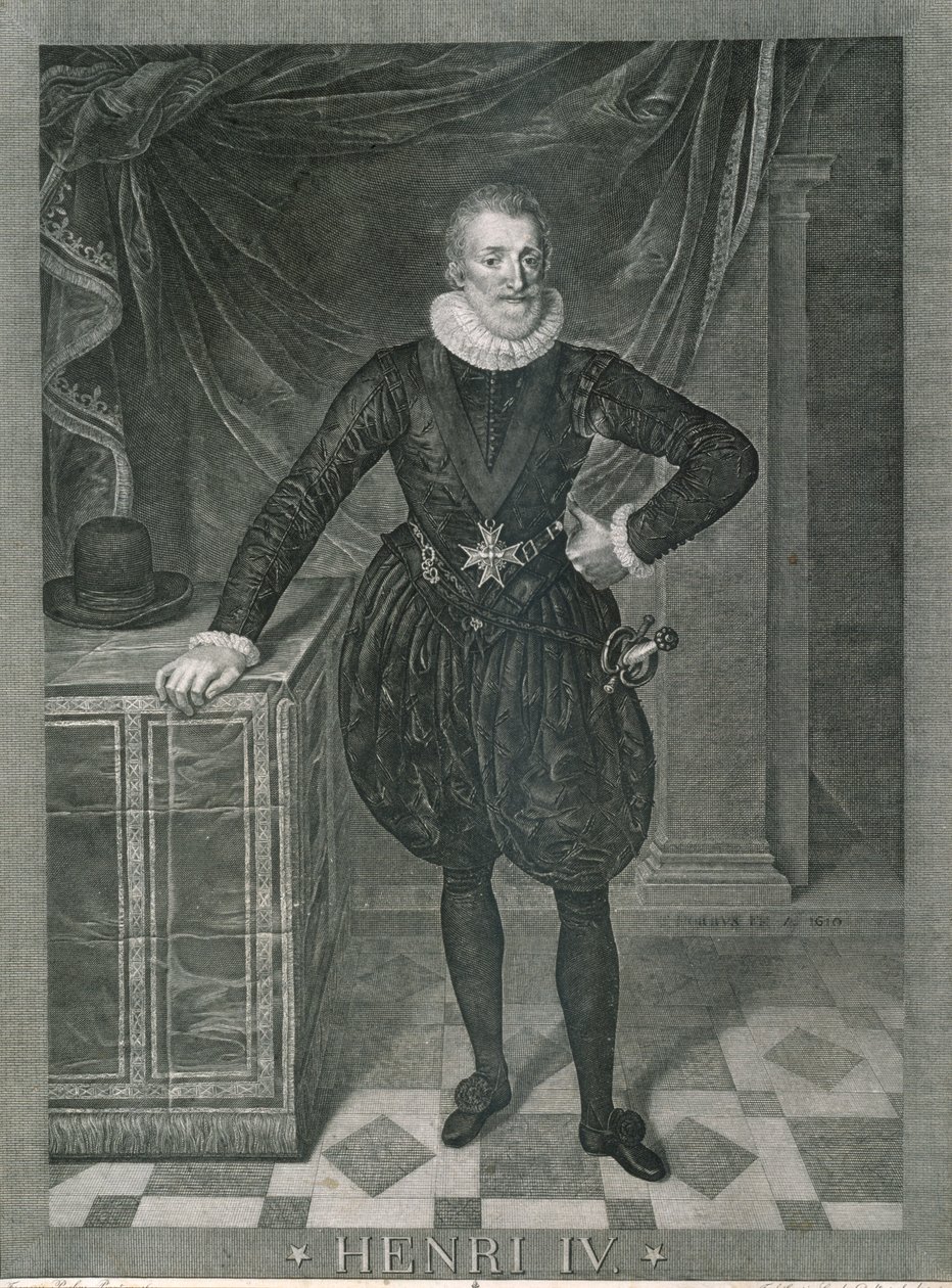 Portrett av Henry IV av Frankrike av Frans II Pourbus