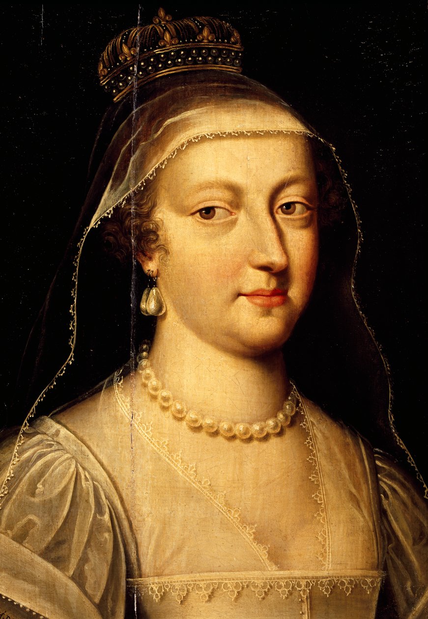 Portrett av Maria Anna av Østerrike (San Lorenzo de El Escorial av Frans II Pourbus