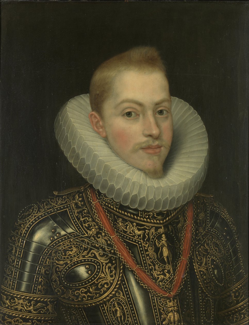 Portrett av Filip III, konge av Spania, ca. 1600 av Frans II Pourbus