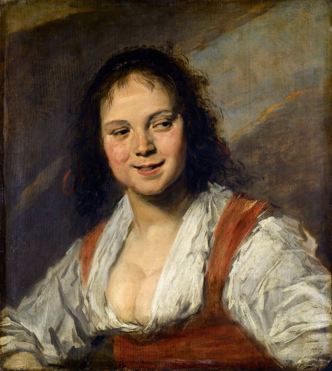 Gypsy Girl The Bohemian av Frans I Hals