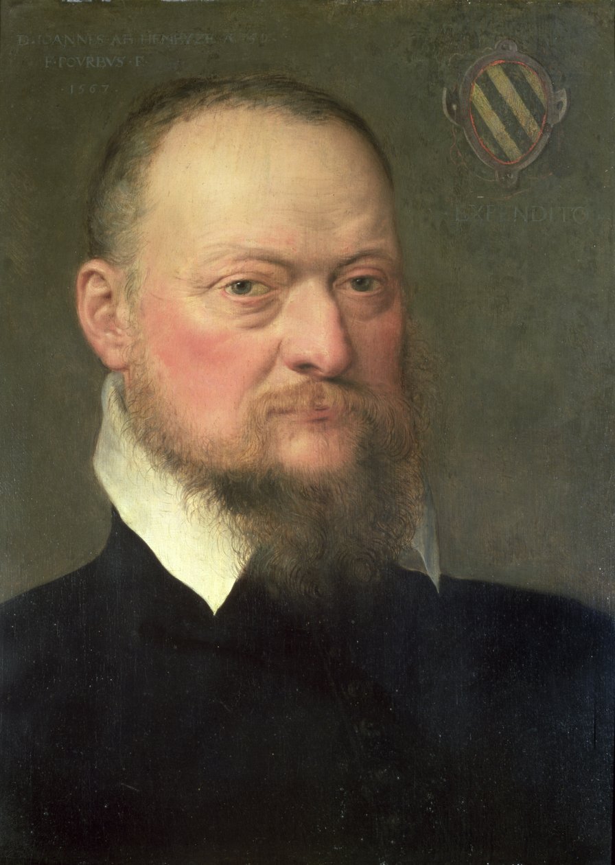 Jan van Hembyze (1513-84), en tilhenger av Ghent-kalvinistene, 1567 av Frans Pourbus the Younger