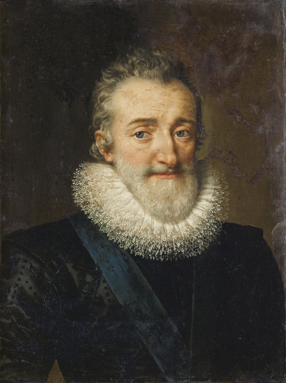 Kong Henry IV av Frankrike, 1610 av Frans Pourbus the Younger