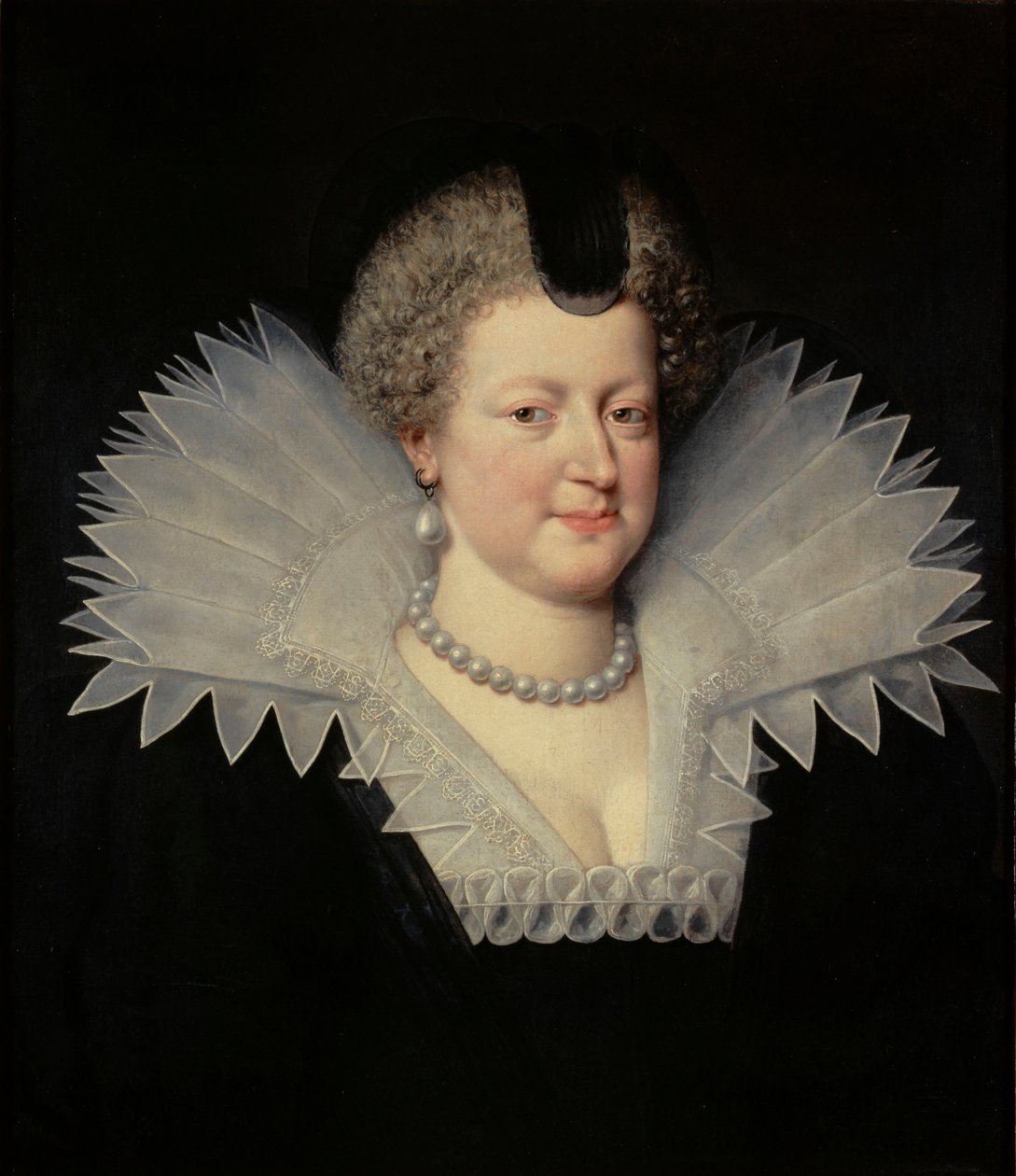 Portrett av Marie de Medici 1575-1642, 1613. av Frans Pourbus the Younger