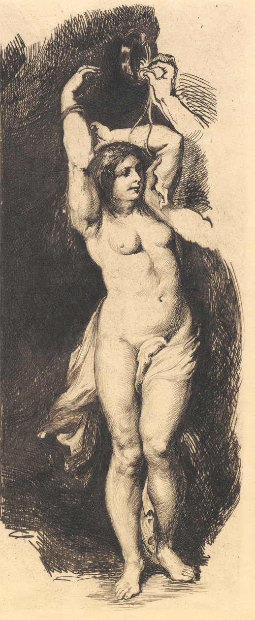 Andromeda, etter Rubens av Frans Schwartz