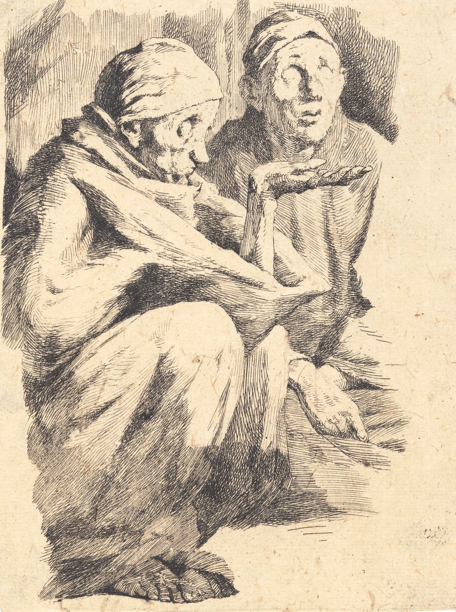 To blinde tiggere av Frans Schwartz