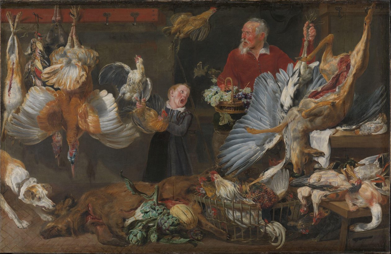 En spillbutikk av Frans Snyders or Snijders
