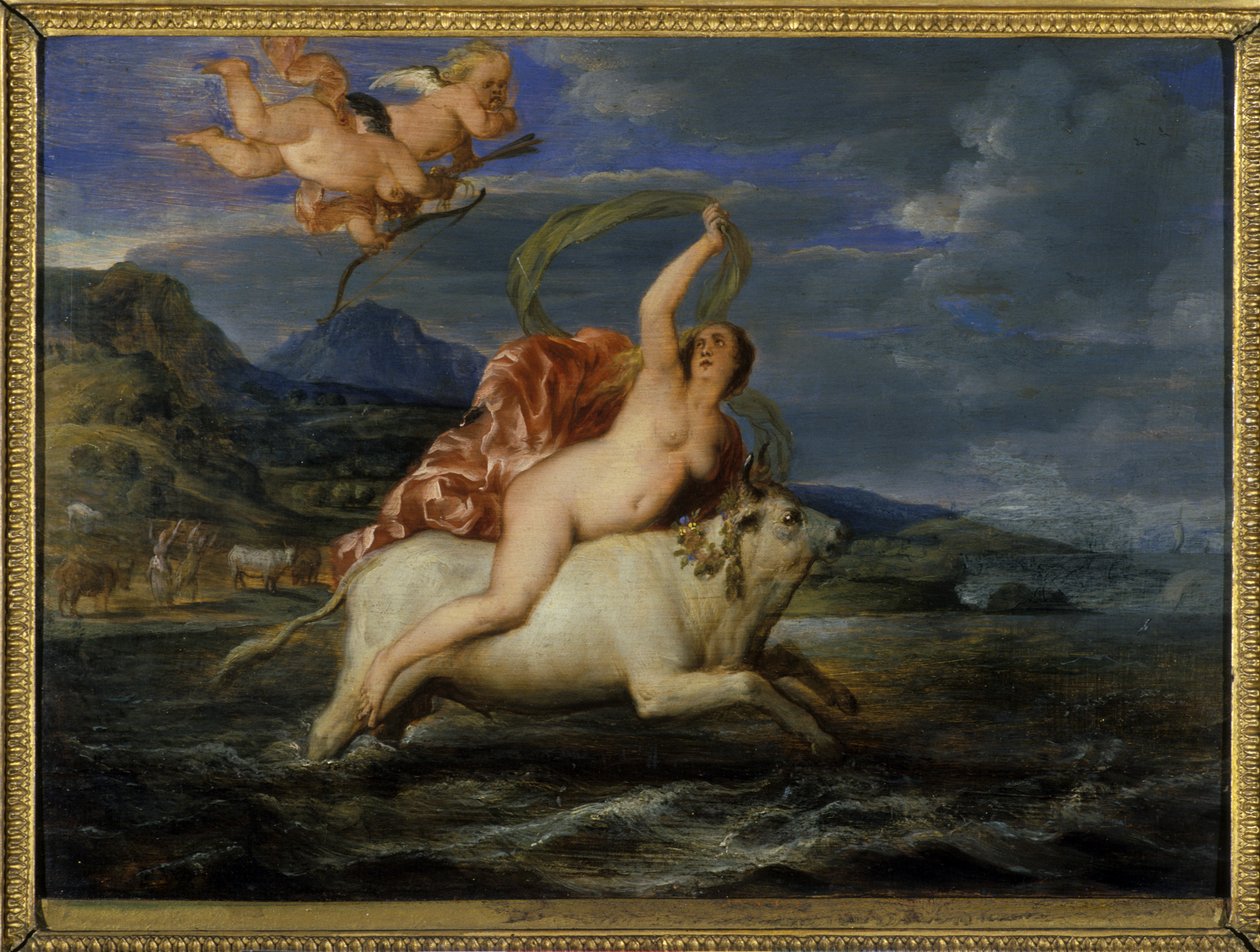 Europa og oksen, 1650 av Frans Wouters