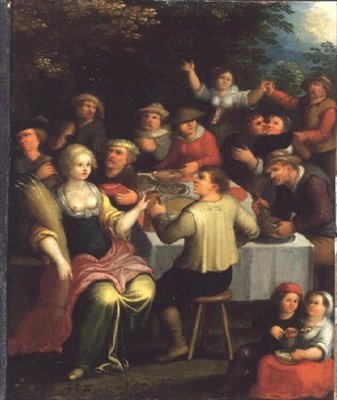 En høstfest av Frans the Elder (circle of) Francken