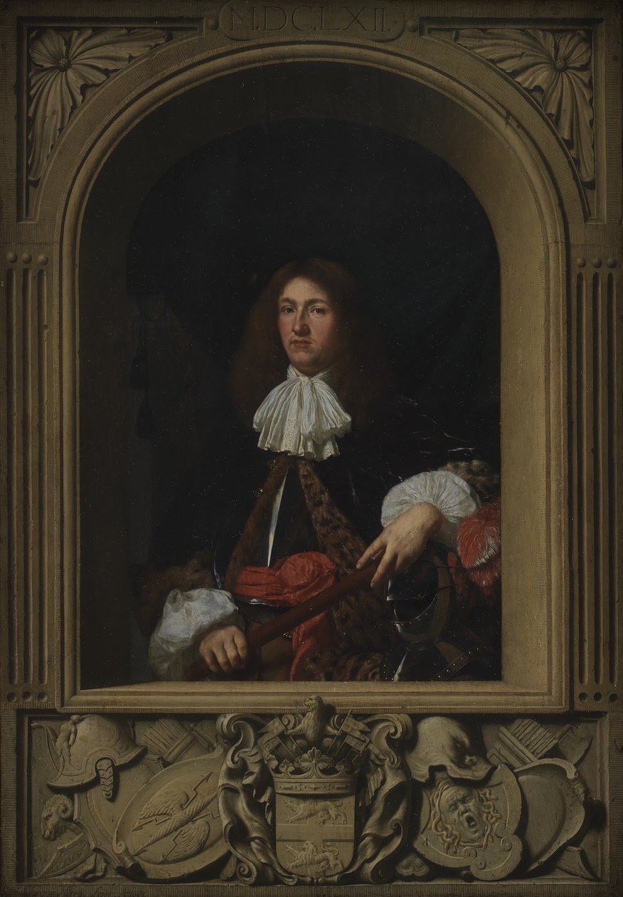 Portrett av grev Ulrik Frederik Gyldenløve av Frans van I Mieris
