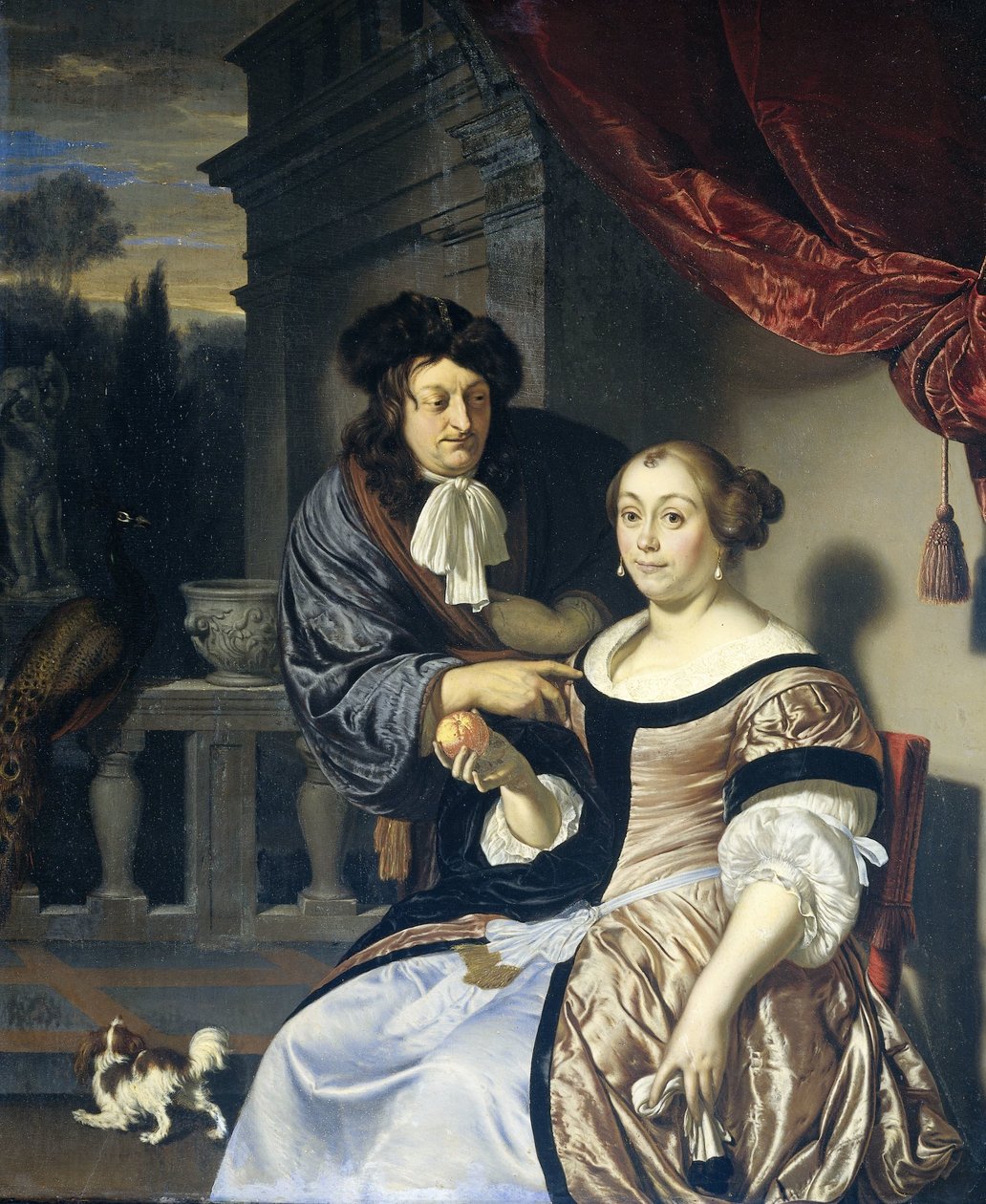 En mann og en kvinne av Frans van Mieris (I)