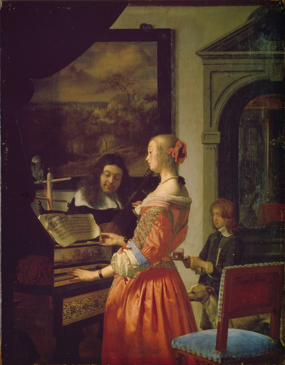  av Frans van Mieris the Elder