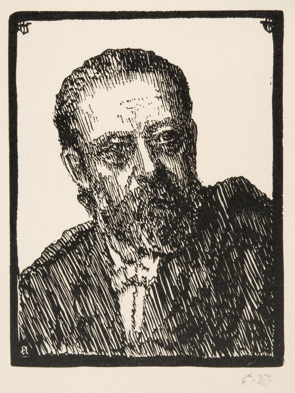 Portrett av Bedrich Smetana 1824-1884 av Frantisek Bilek