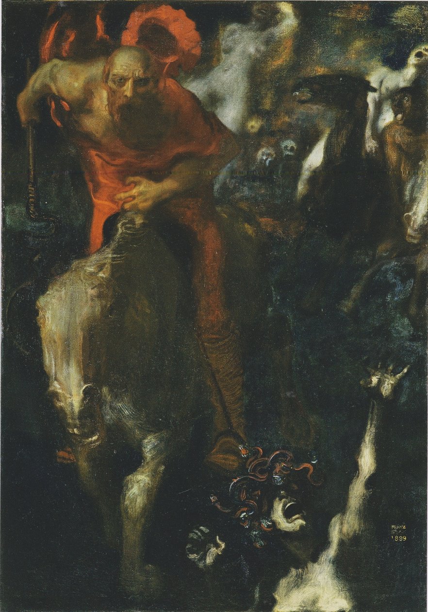 Vildjakt av Franz von Stuck