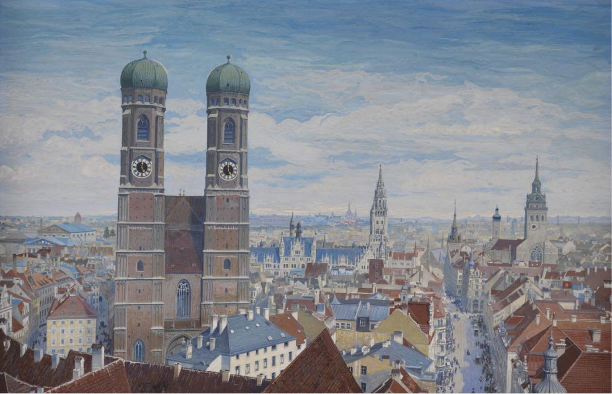 Utsikt over München av Franz Alt