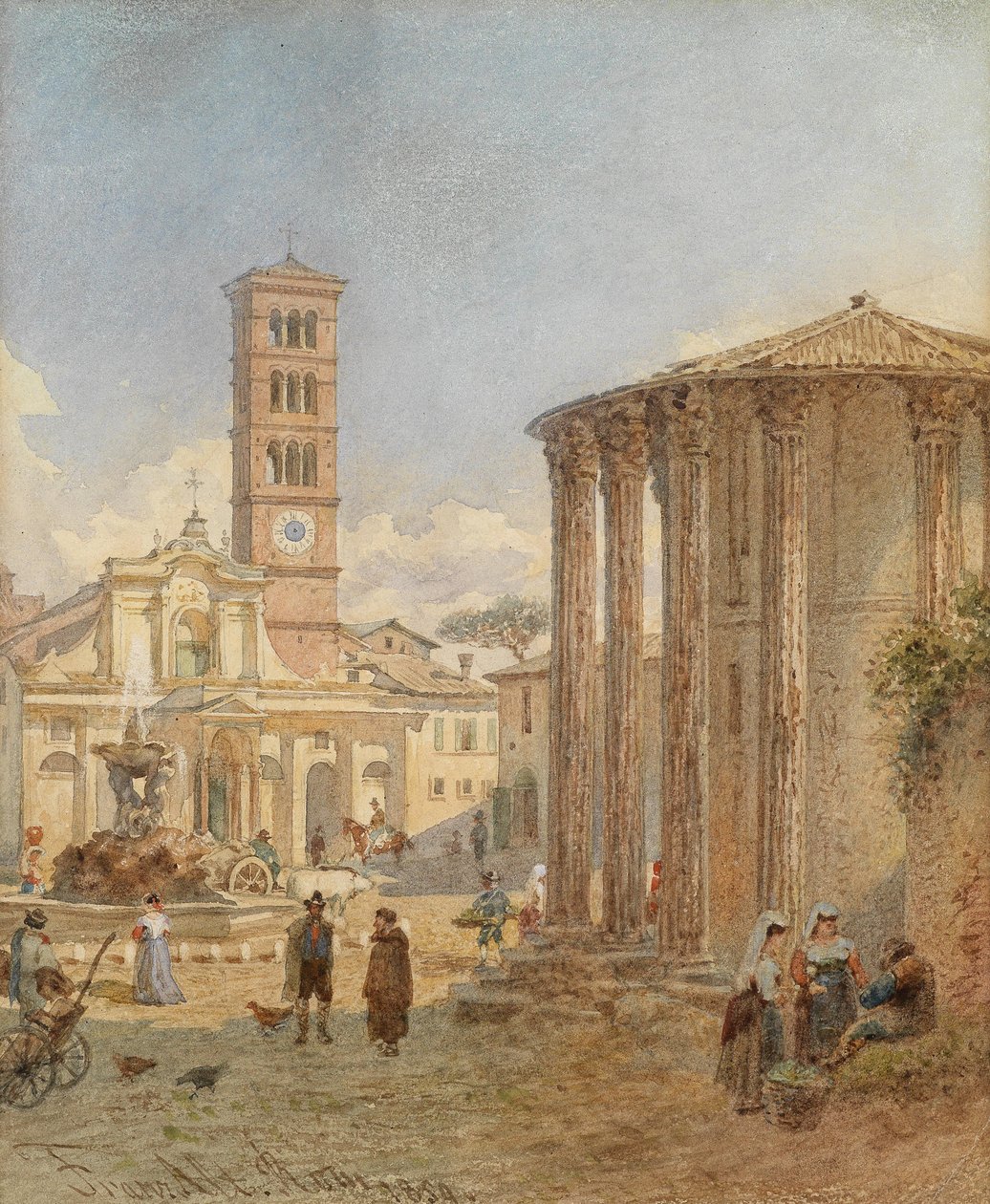Rom, Forum Boarium av Franz Alt