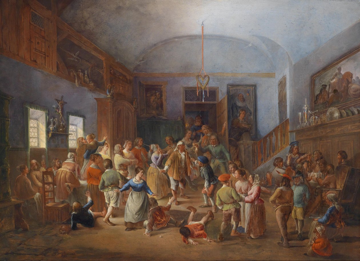 Blind ku -spillet av Franz Brudermann