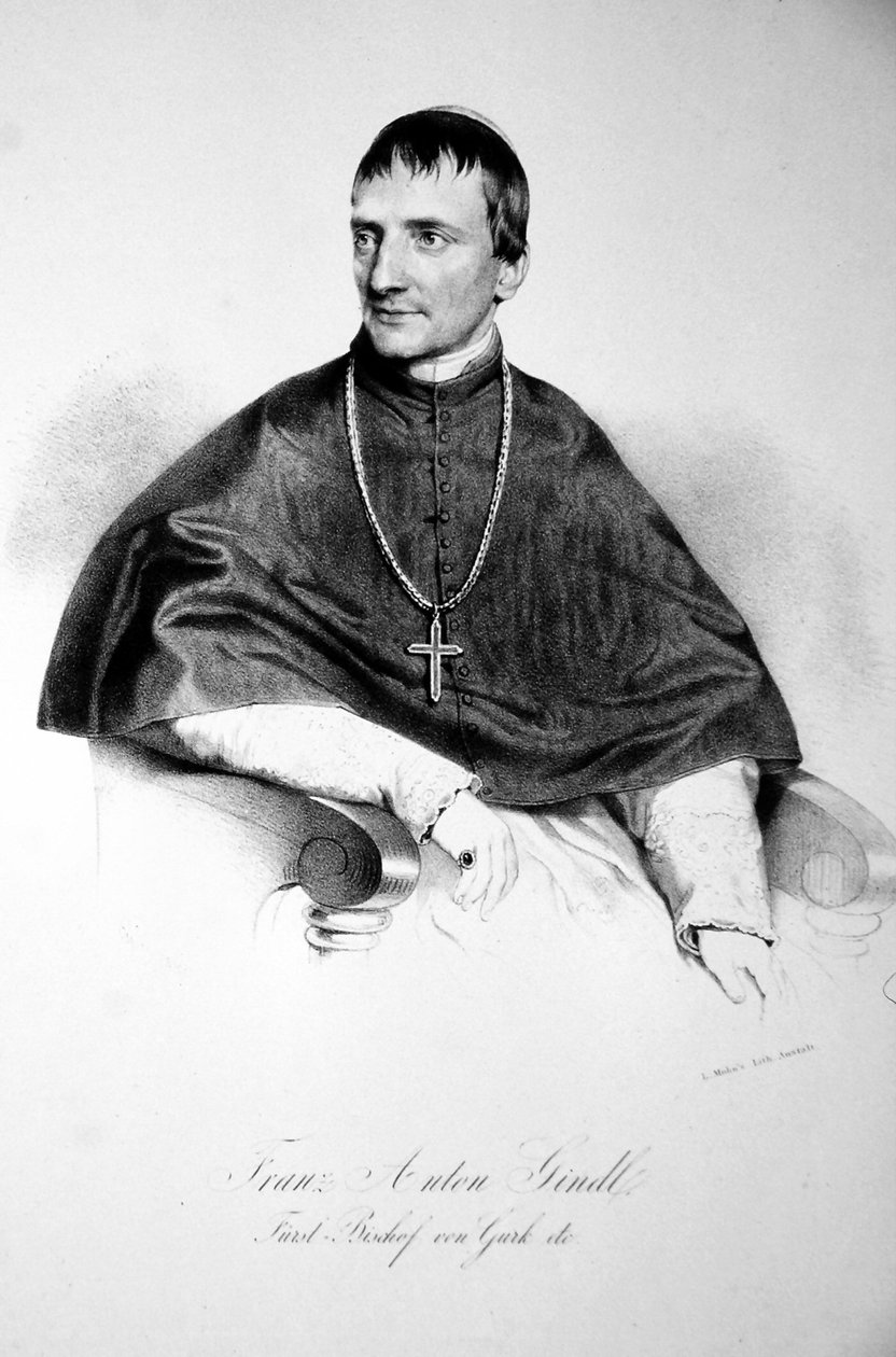 Franz Anton Gindl biskop i Brno av Franz Eybl