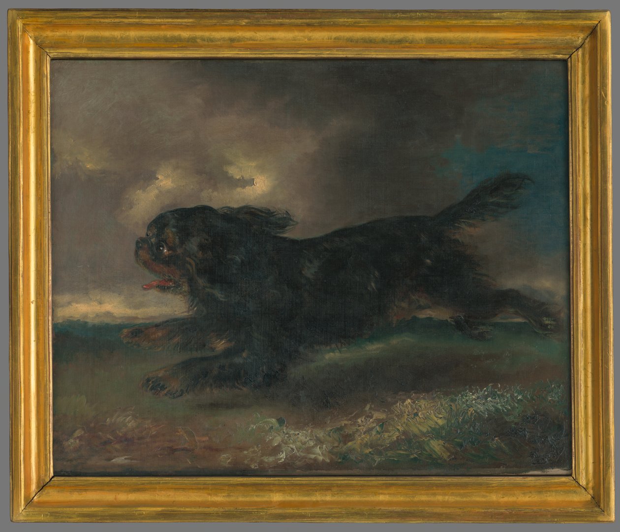 Løpende hund av Franz Krüger