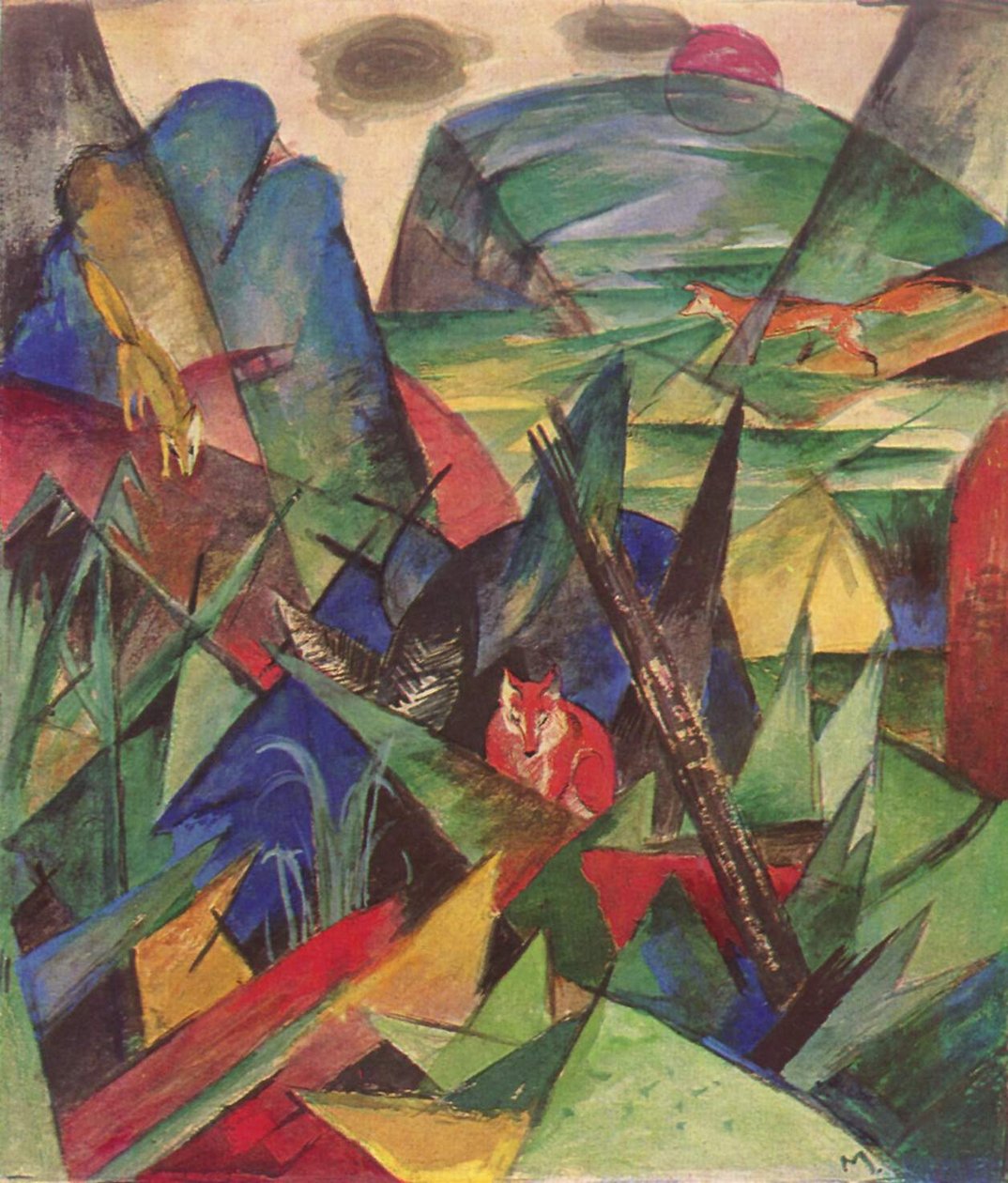 rever av Franz Marc